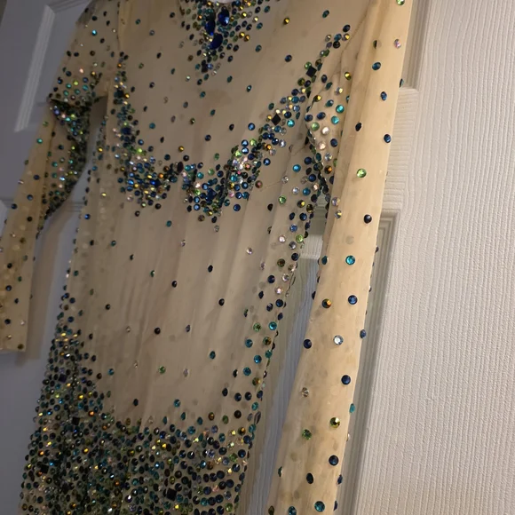 Elegant Sequin Embellished Jumpsuit